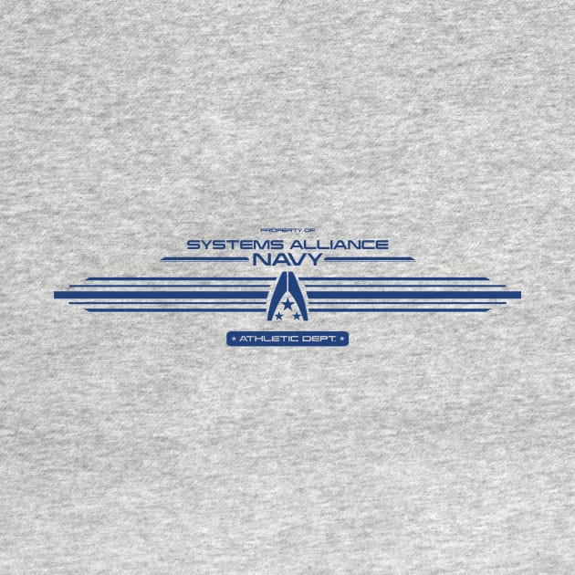 Alliance Navy Athletic Dept. [Blue] by Karthonic